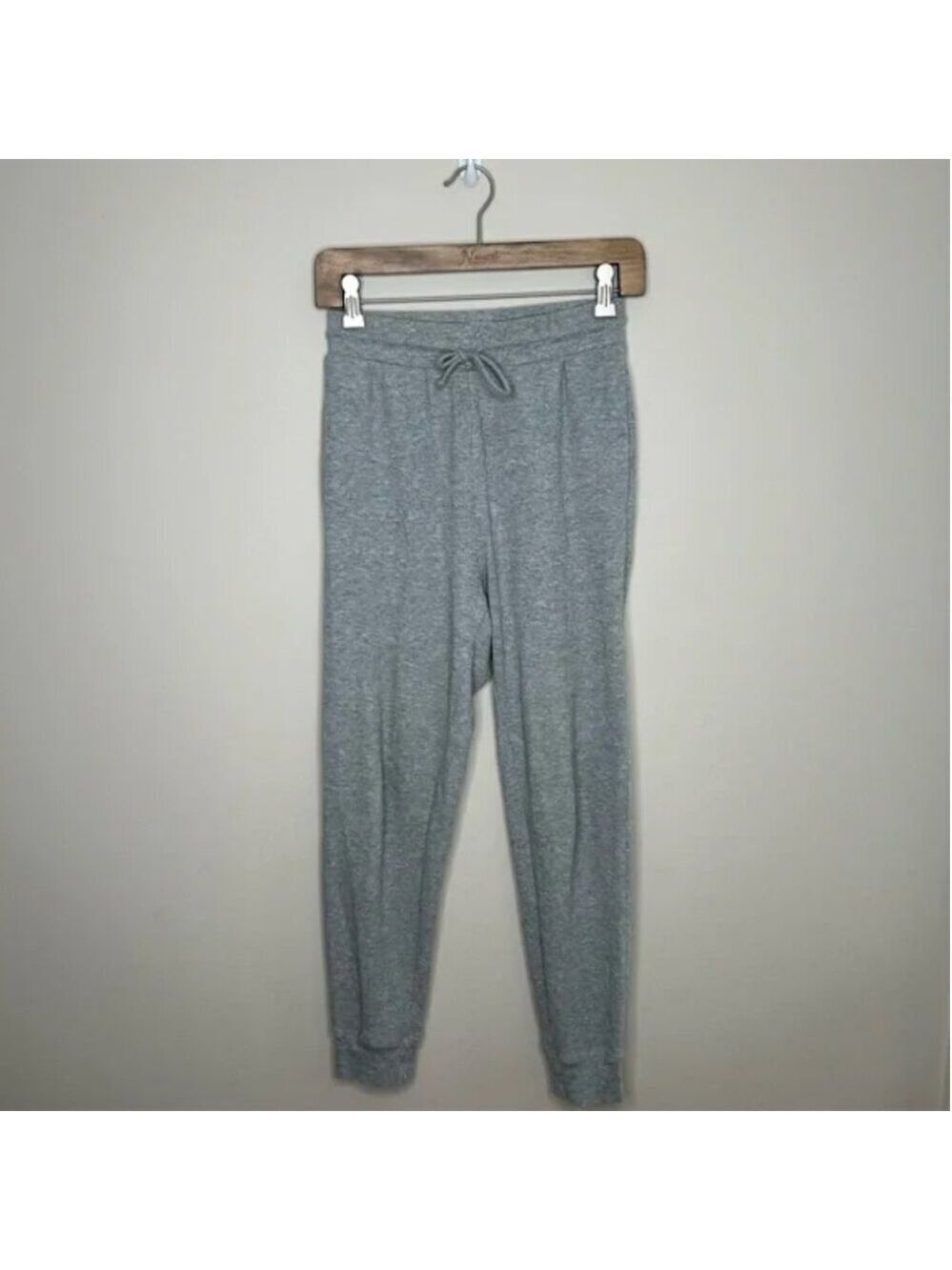 Sunday Best Baby Waffle Jogger Knit Joggers Light Grey XS - Picture 2 of 10